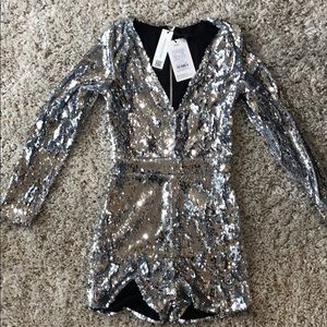 Sequin romper